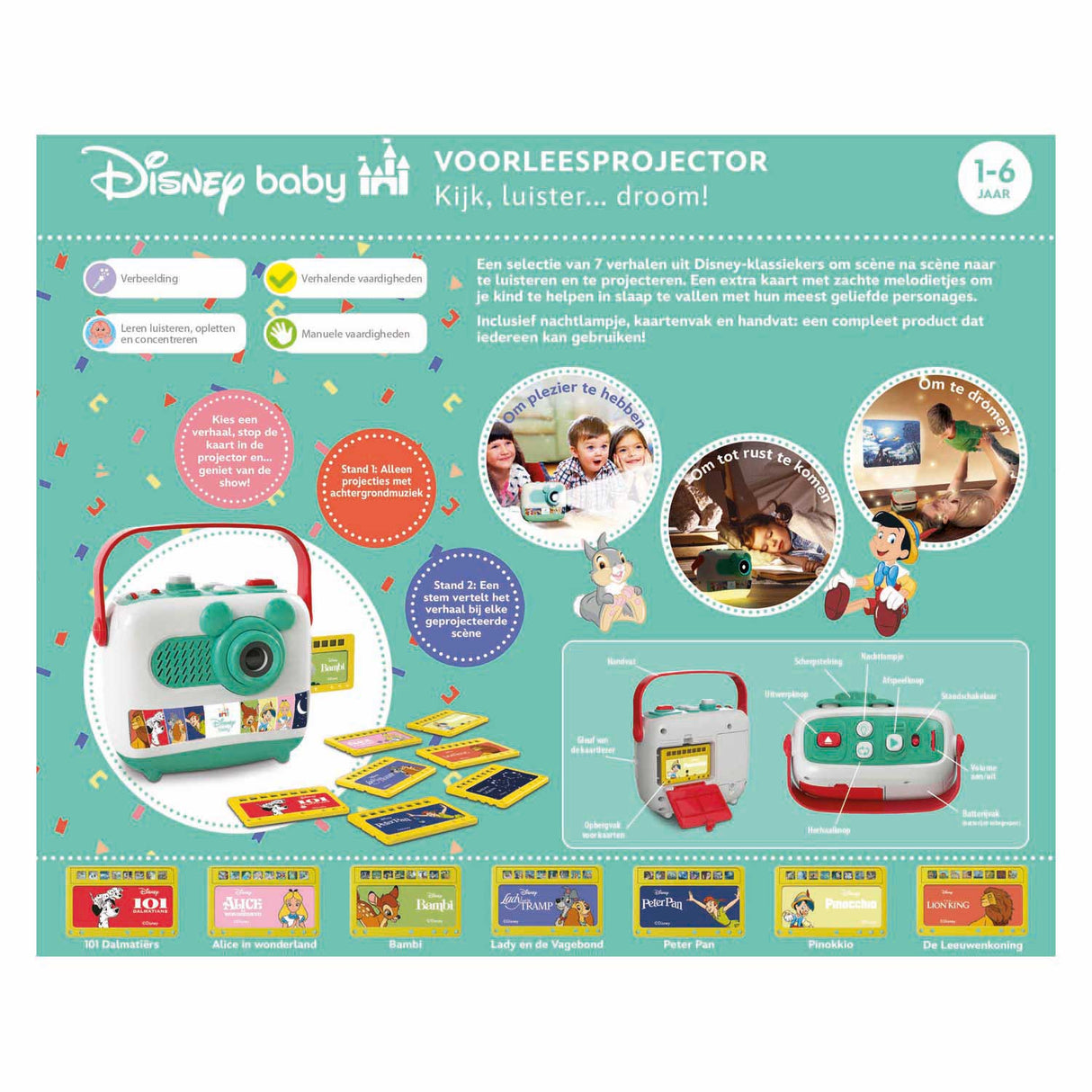 Clementoni Disney Baby-Leseprojektor