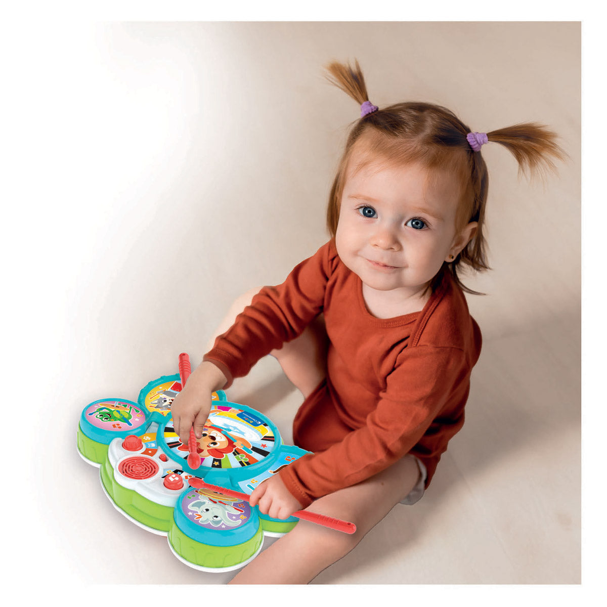 Clementoni baby drumset dieren