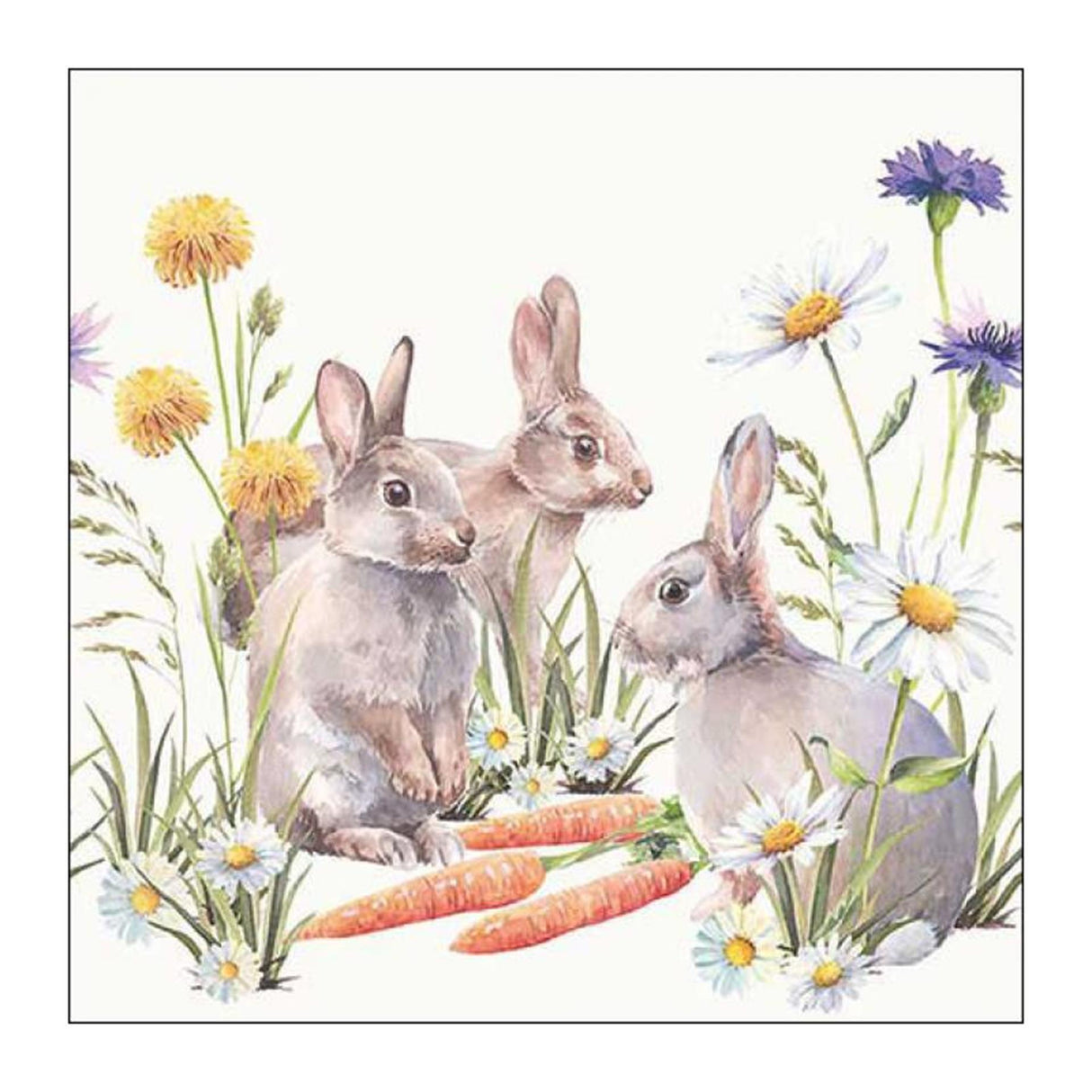 Ambiente servetten carrot treat 25x25cm