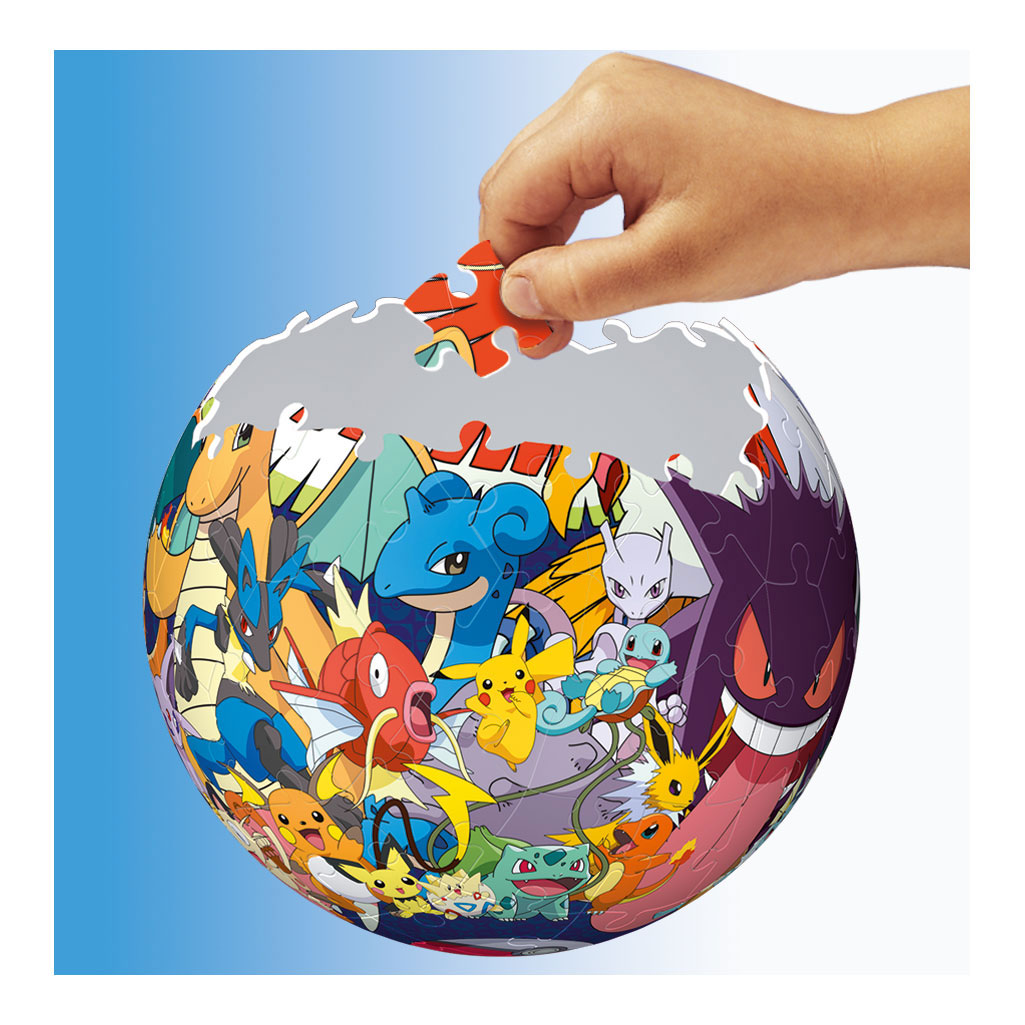 Pokémon Ravensburger Puzzleball, 72 Teile.