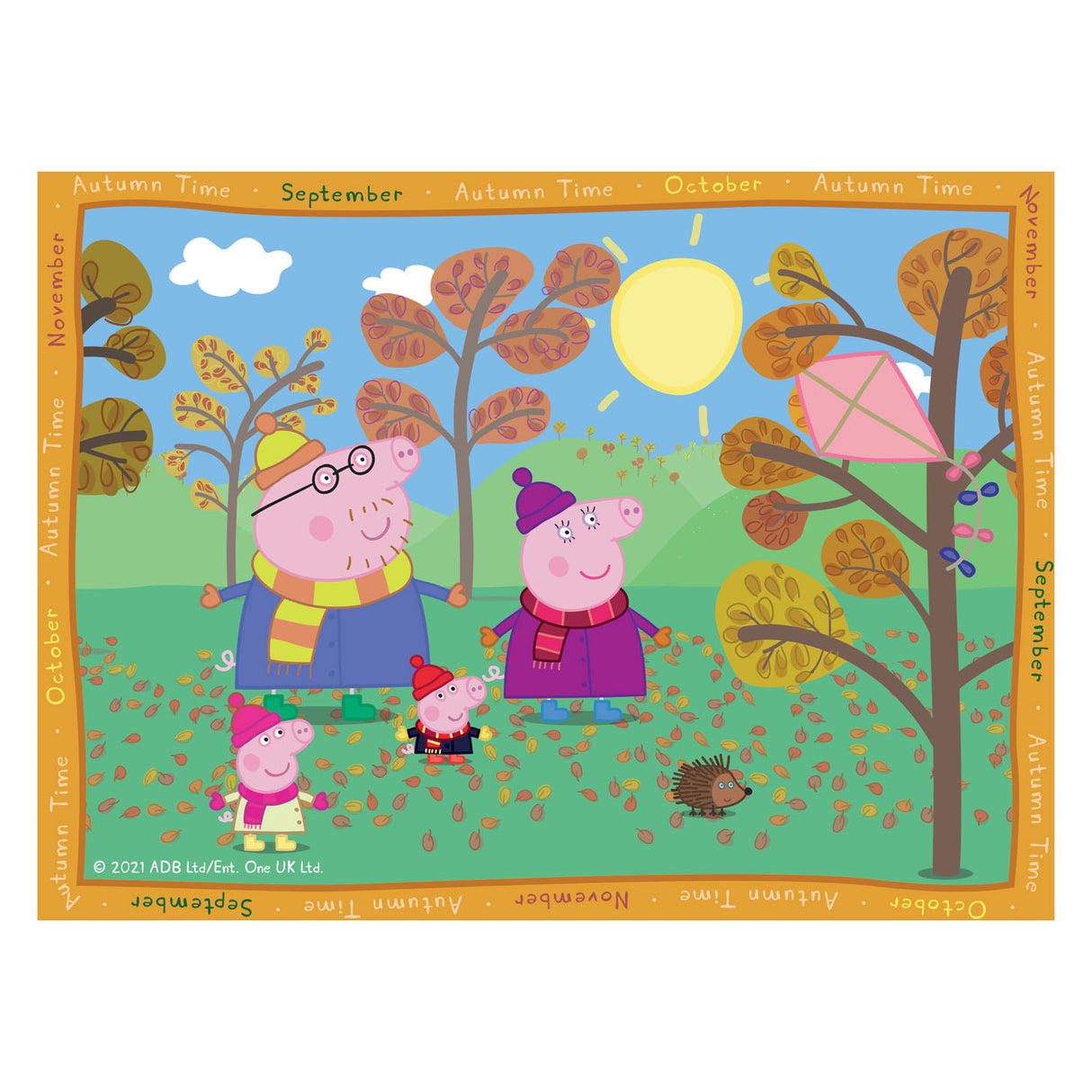 Ravensburger Puzzle Peppa Wutz: 4 Jahreszeiten – 12+16+20+24 Teile