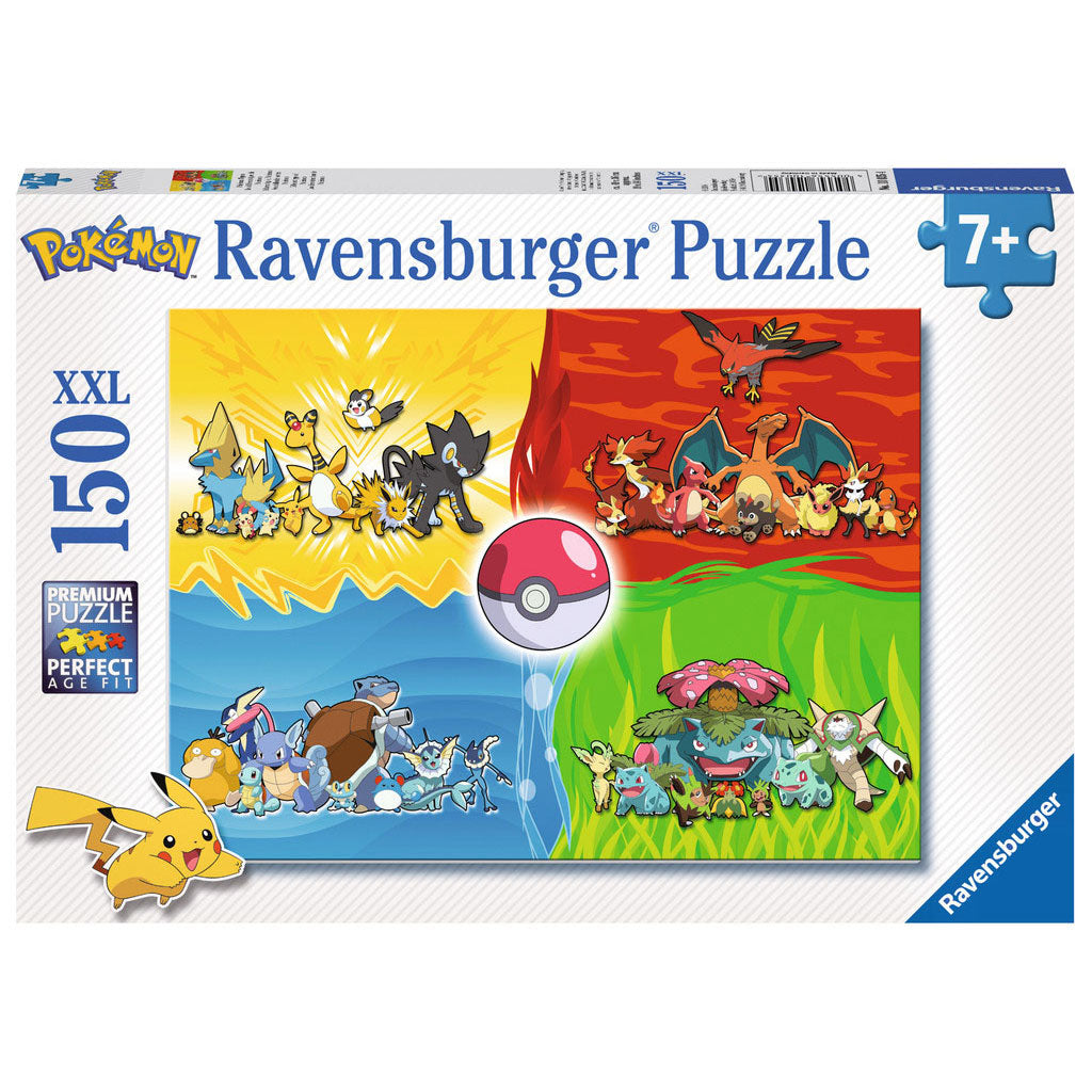 Ravensburger verschiedene Pokémon-Puzzle – Puzzle – 150 Teile