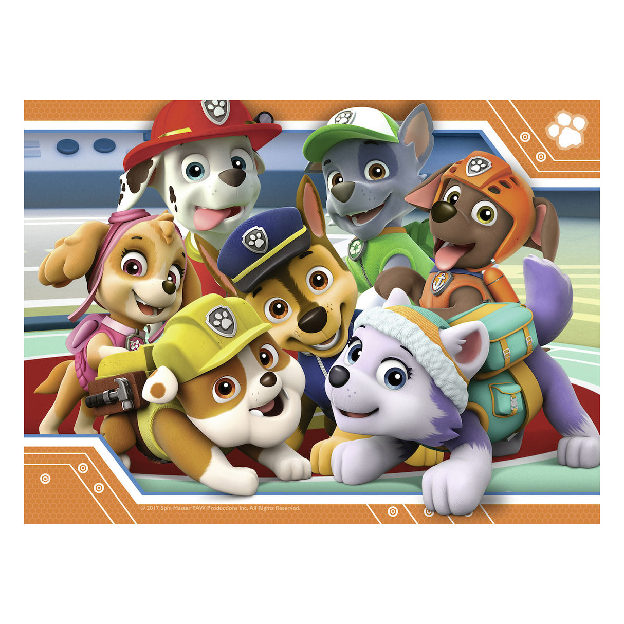 Ravensburger Puzzle Paw Patrol, 4-in-1