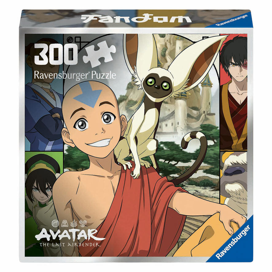 Ravensburger Puzzle Avatar der letzte Luftbändiger – 300 Filmteile.