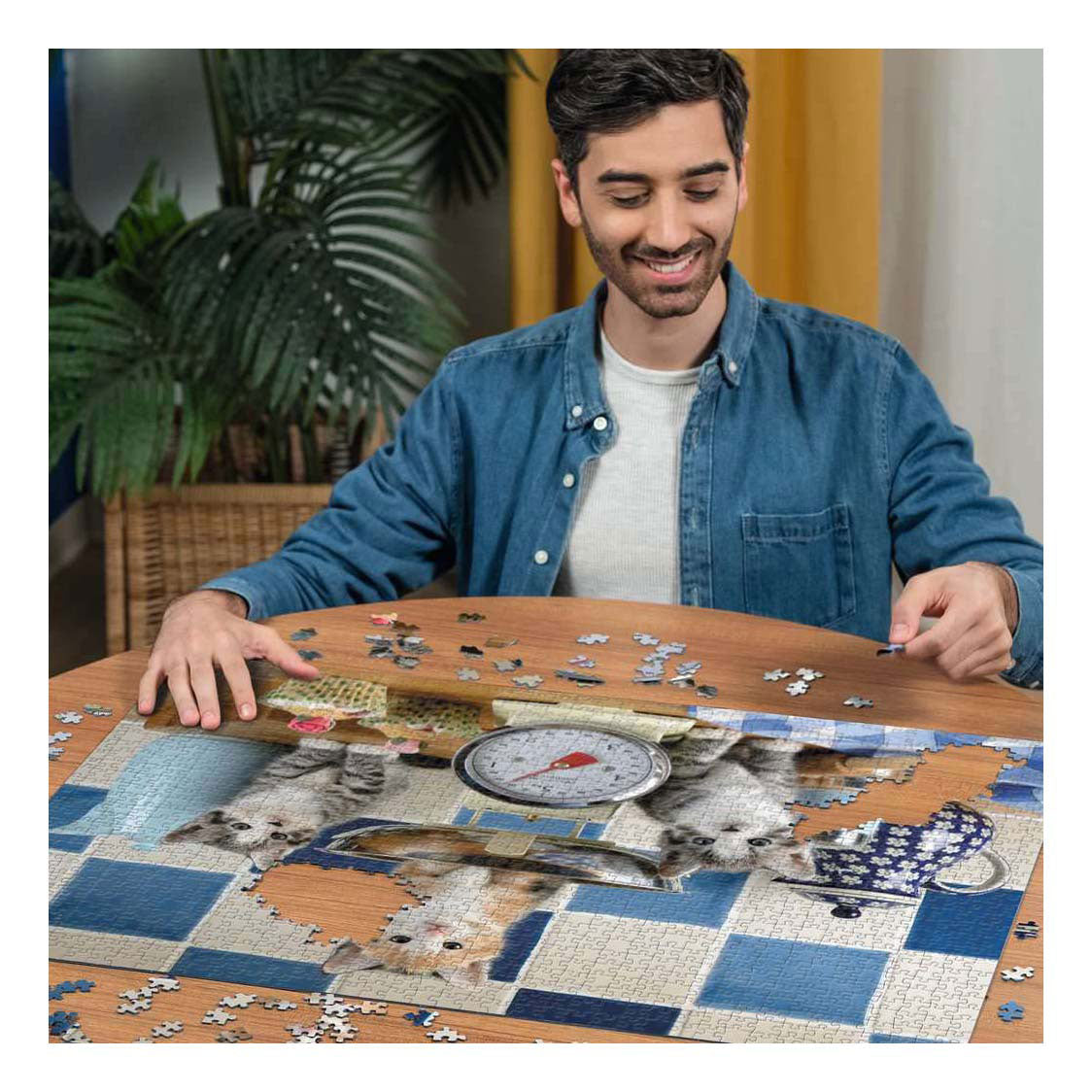 Ravensburger – katjes in de keuken – legpuzzel – 1500 stukjes