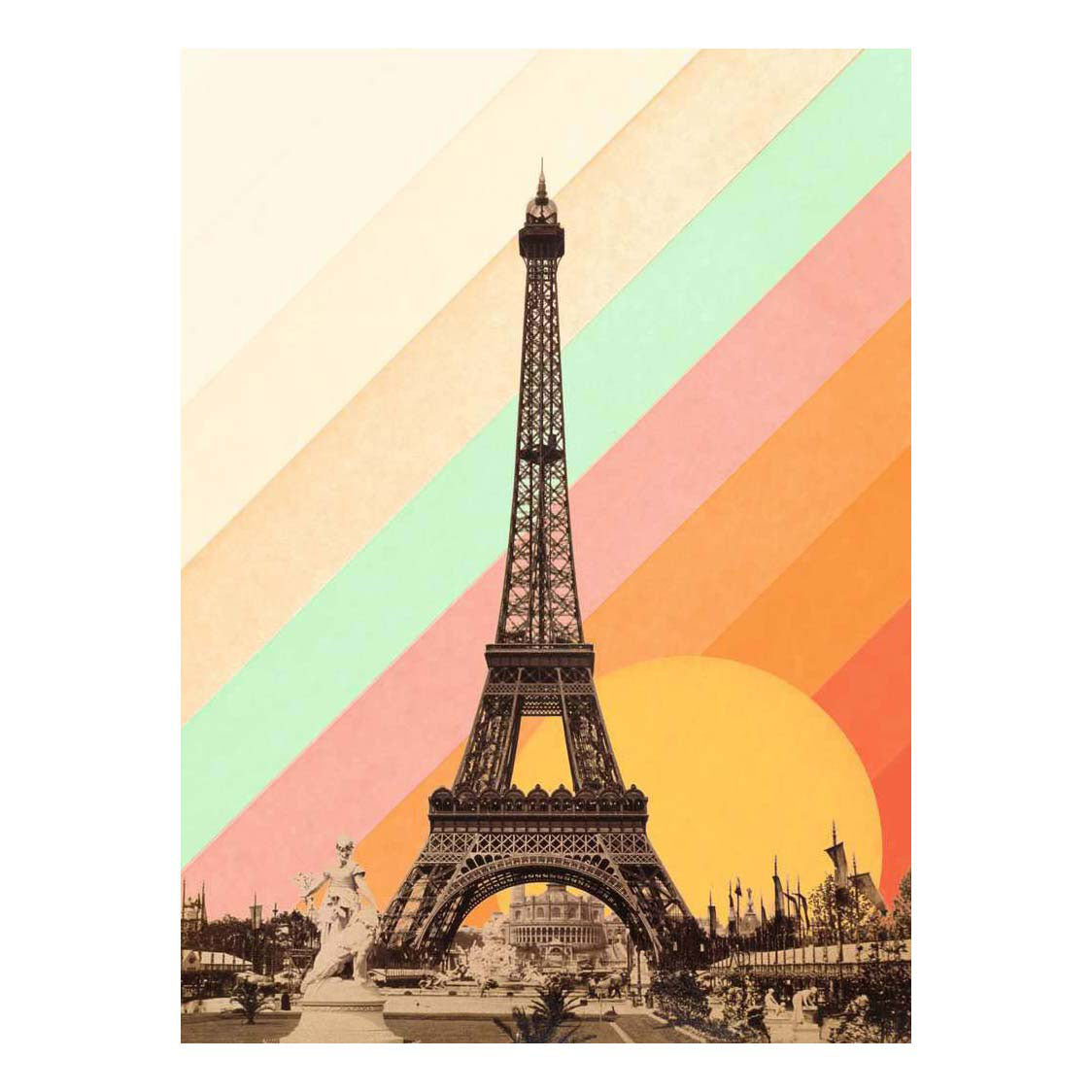 Ravensburger – parijse regenboog – florent bodart – legpuzzel – 500 stukjes