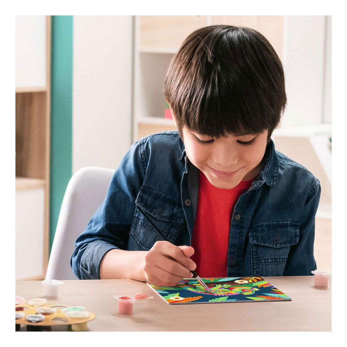 Ravensburger – creart: kameleon – schilderen op nummer