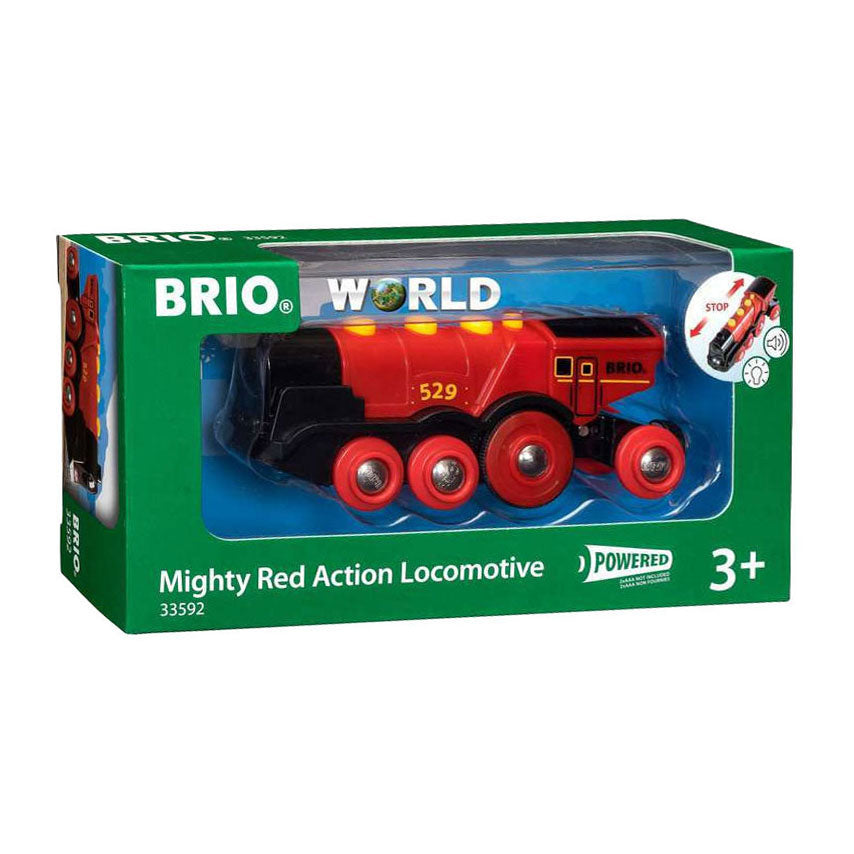 Rote batteriebetriebene Lokomotive Brio – 33592