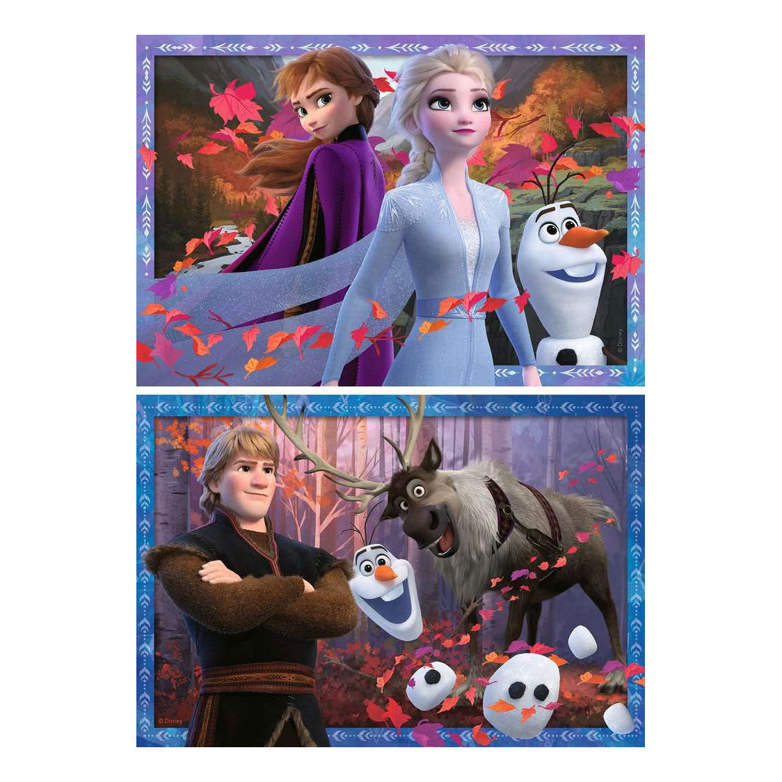 Ravensburger Puzzle Disney Frozen 2 – 2x24 Teile – Kinderpuzzle