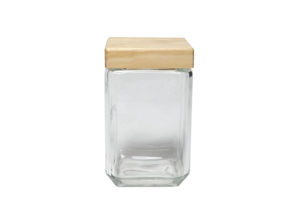 Vorratsglas für Küchenutensilien, Glas, 11 x 11 x 18,5 cm, 1,7 l