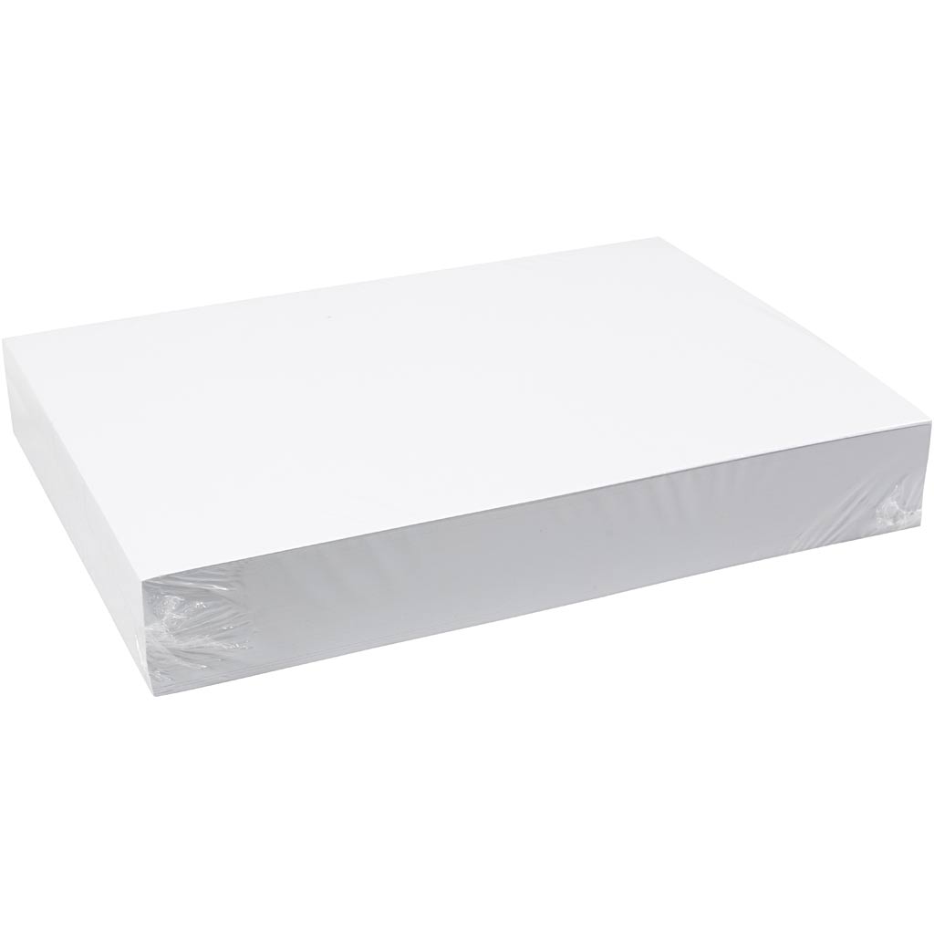 Creativ Company Zeichnung Papier weiß A4 160gr, 250 Blätter