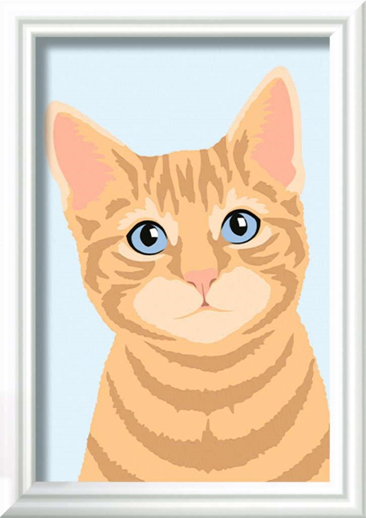 Ravensburger Creart Painting bei Number - Oranje Tabby