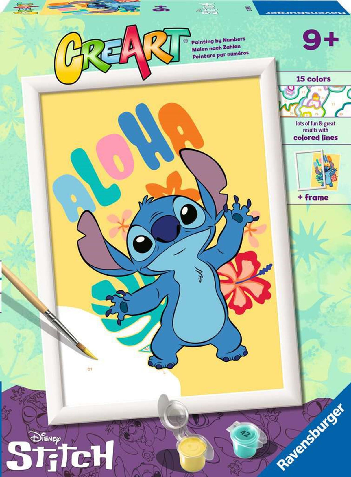 Ravensburger Kreart Painting bei Nummer - Aloha Stich