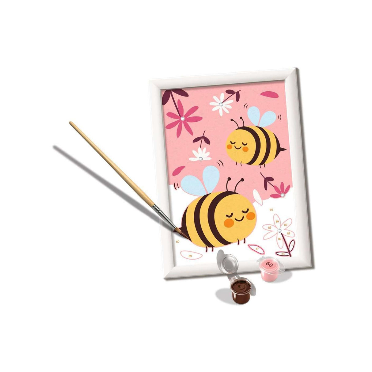 Ravensburger Creart Malen nach Zahlen – glückliche Bienen
