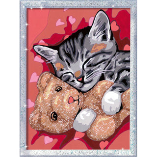 Ravensburger Creart Painting bei Nummer - Friedliches Kätzchen