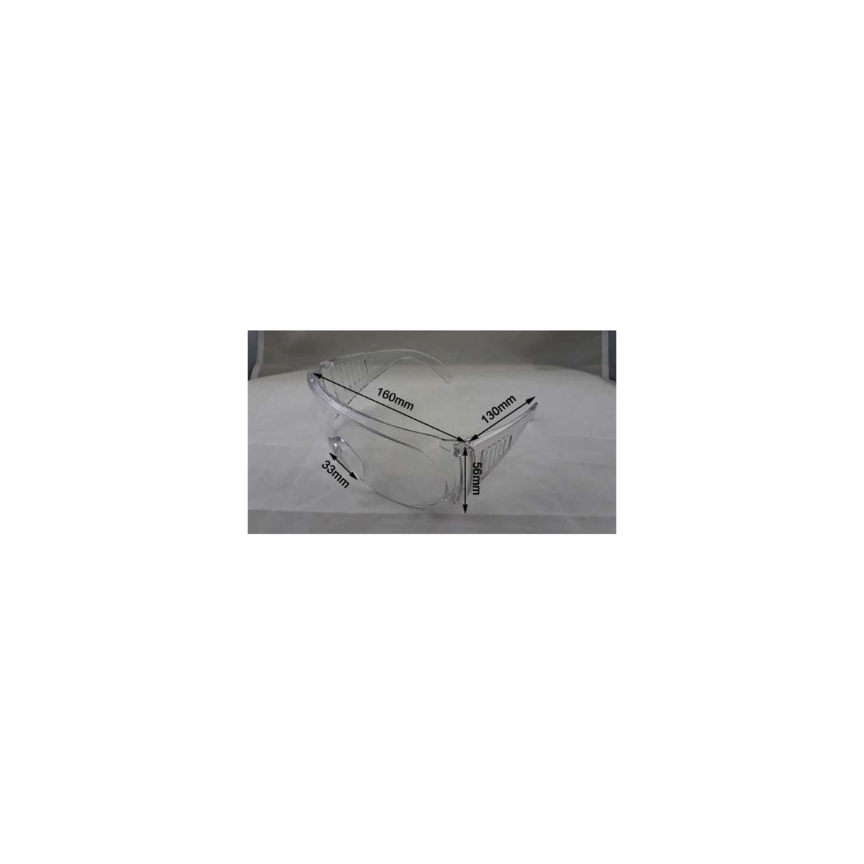 ICetoolz Sicherheitsbrille transparent mit En.166 Keur