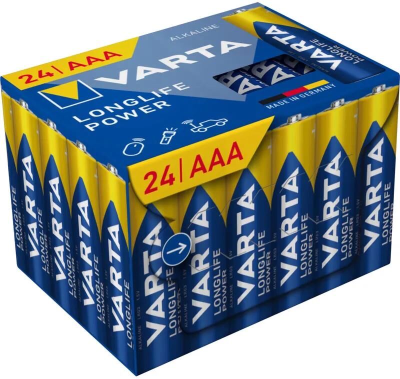 Varta Batterie Longlife Power – Hochleistungs-Microbox mit langlebiger Power