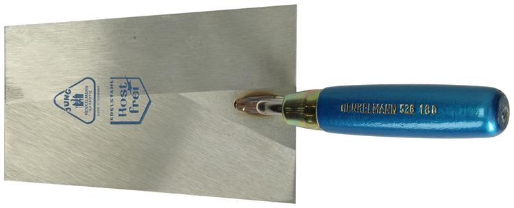 Jung 1010995 – Edelstahl-Gipskelle Schwanenhals Henk526 180 mm | 3 Stück