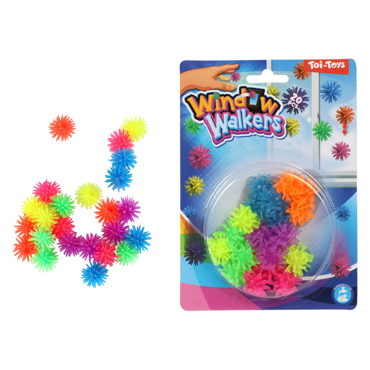 Toi-toys Window Crawlers Kugelball, 20 Stk.
