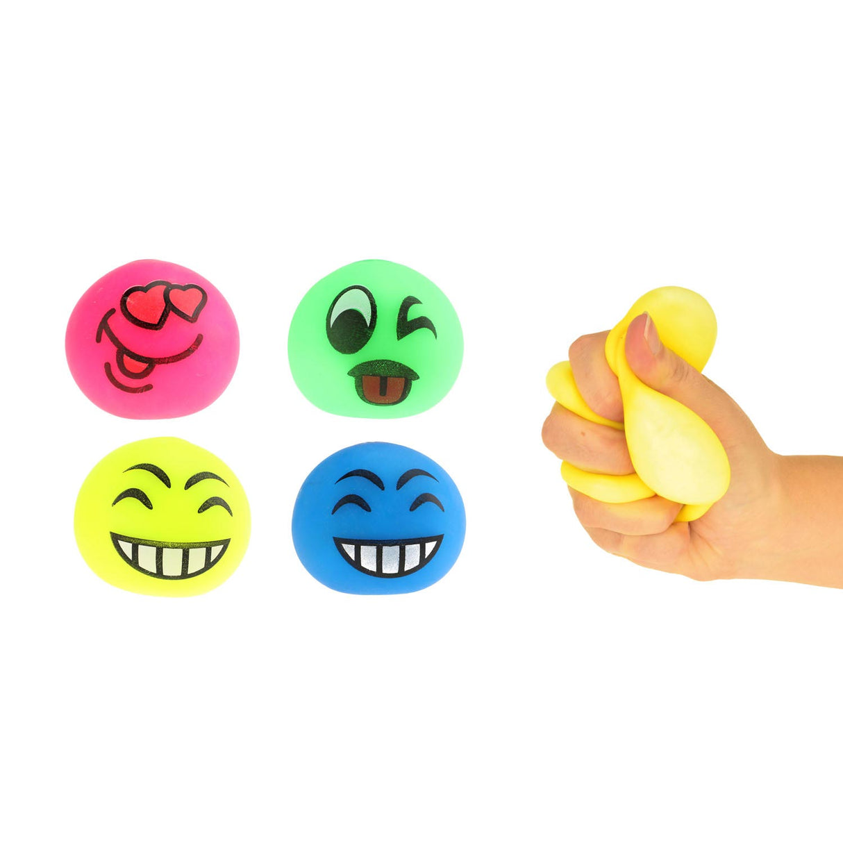 Toi-toys Anti-Stress-Ball Smile Face Fidget