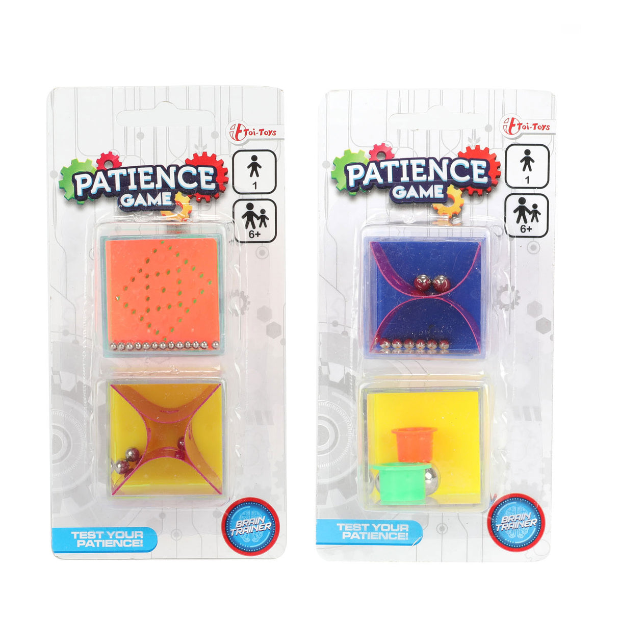 Toi-toys Geduldsspiel Fidget Cube, 2 Stk.