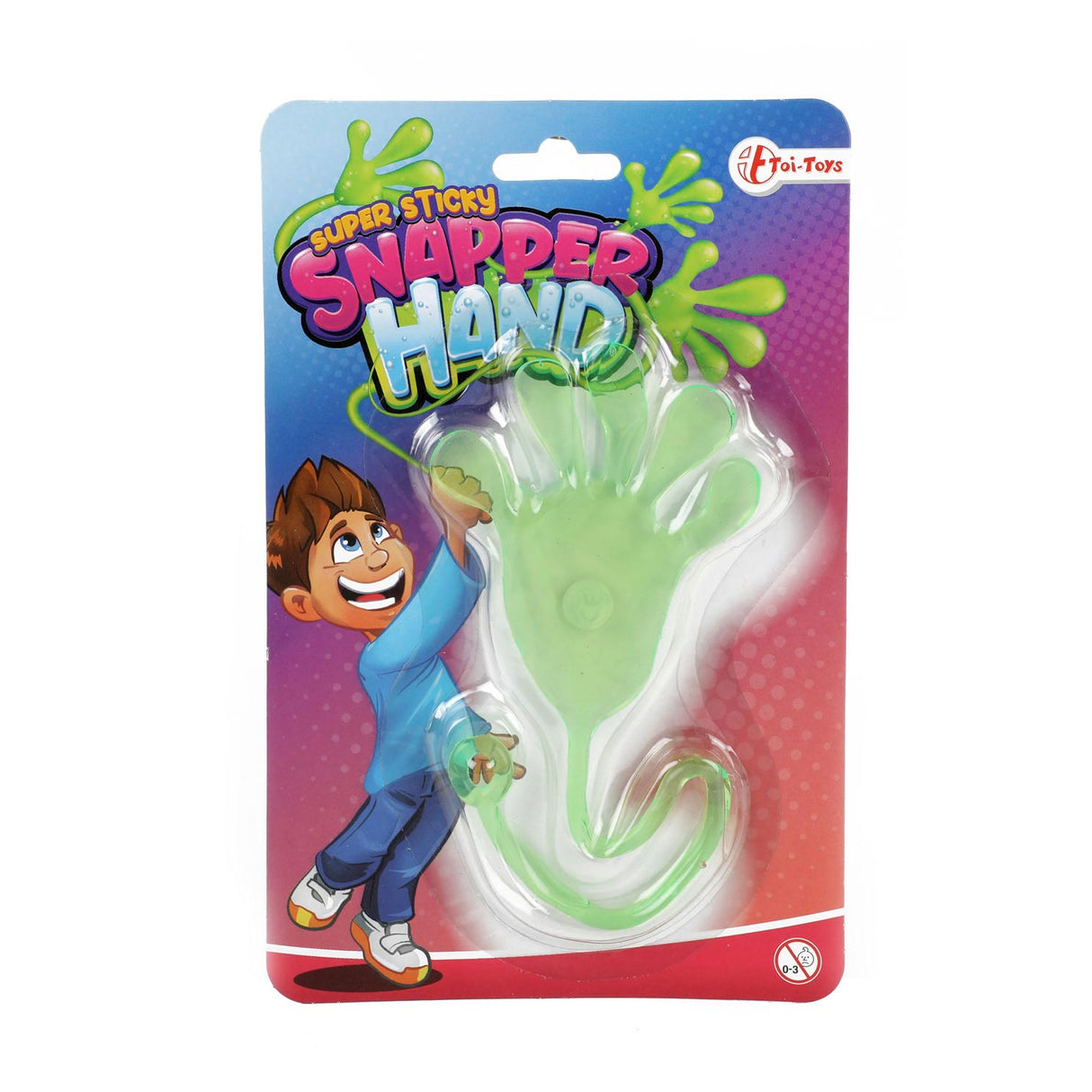 Toi-toys farbige klebrige Hand