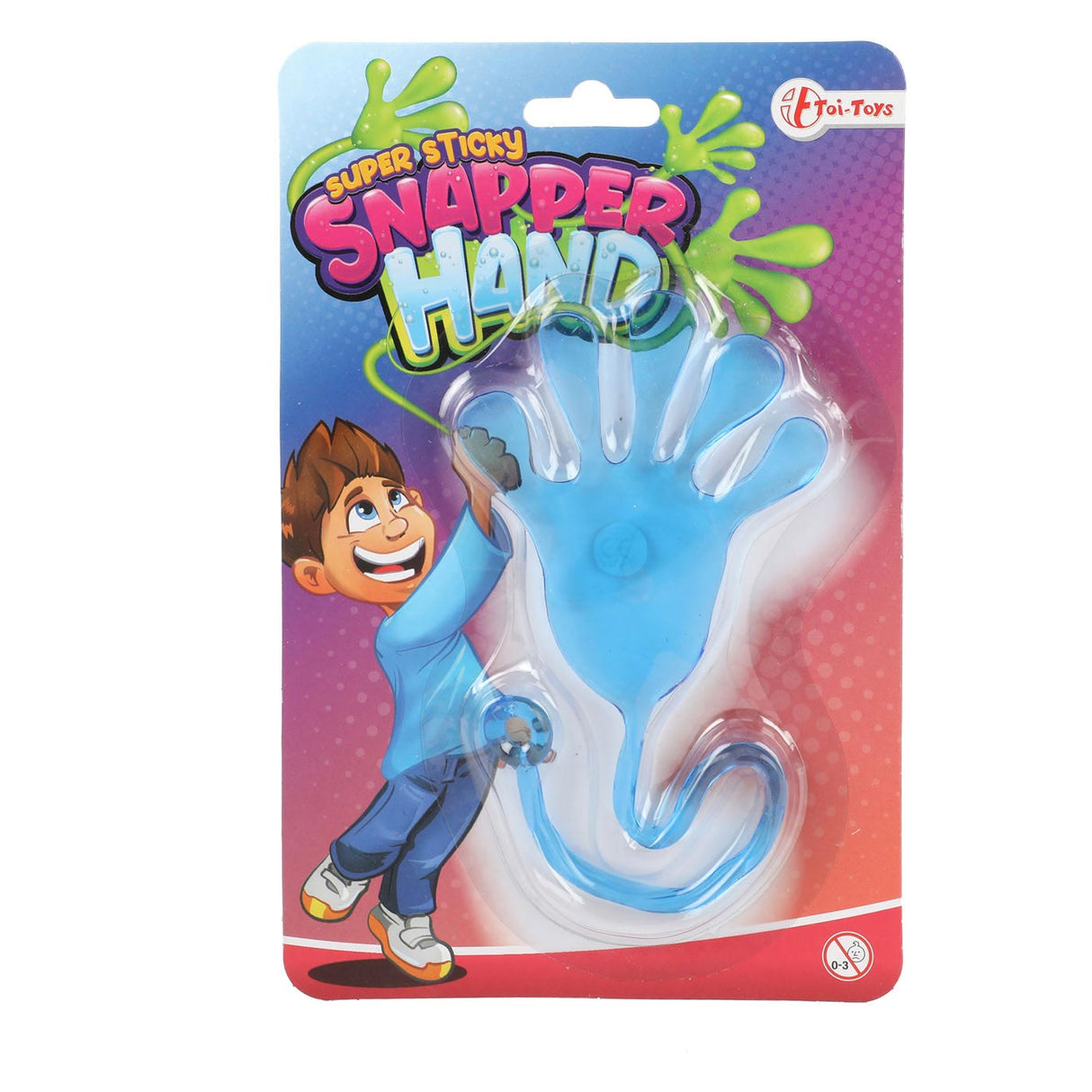 Toi-toys farbige klebrige Hand