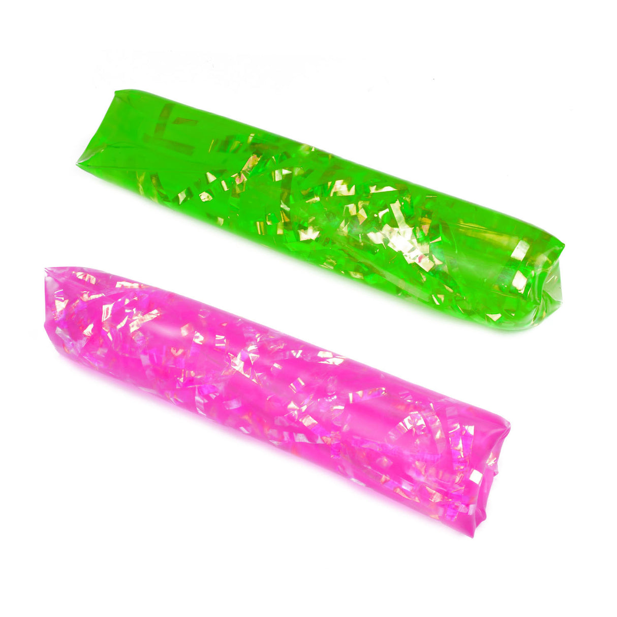 Toi-Toys Schlange mit Glitzerfolie XXL, 26cm