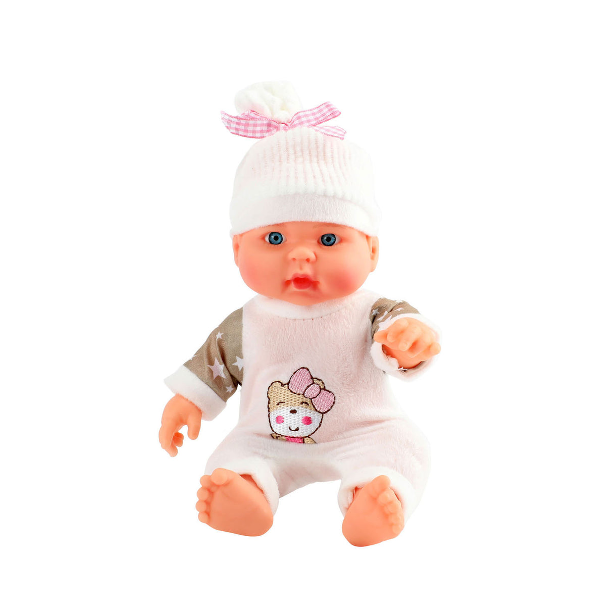 Beau Baby Babypop mit Hut, 23 cm