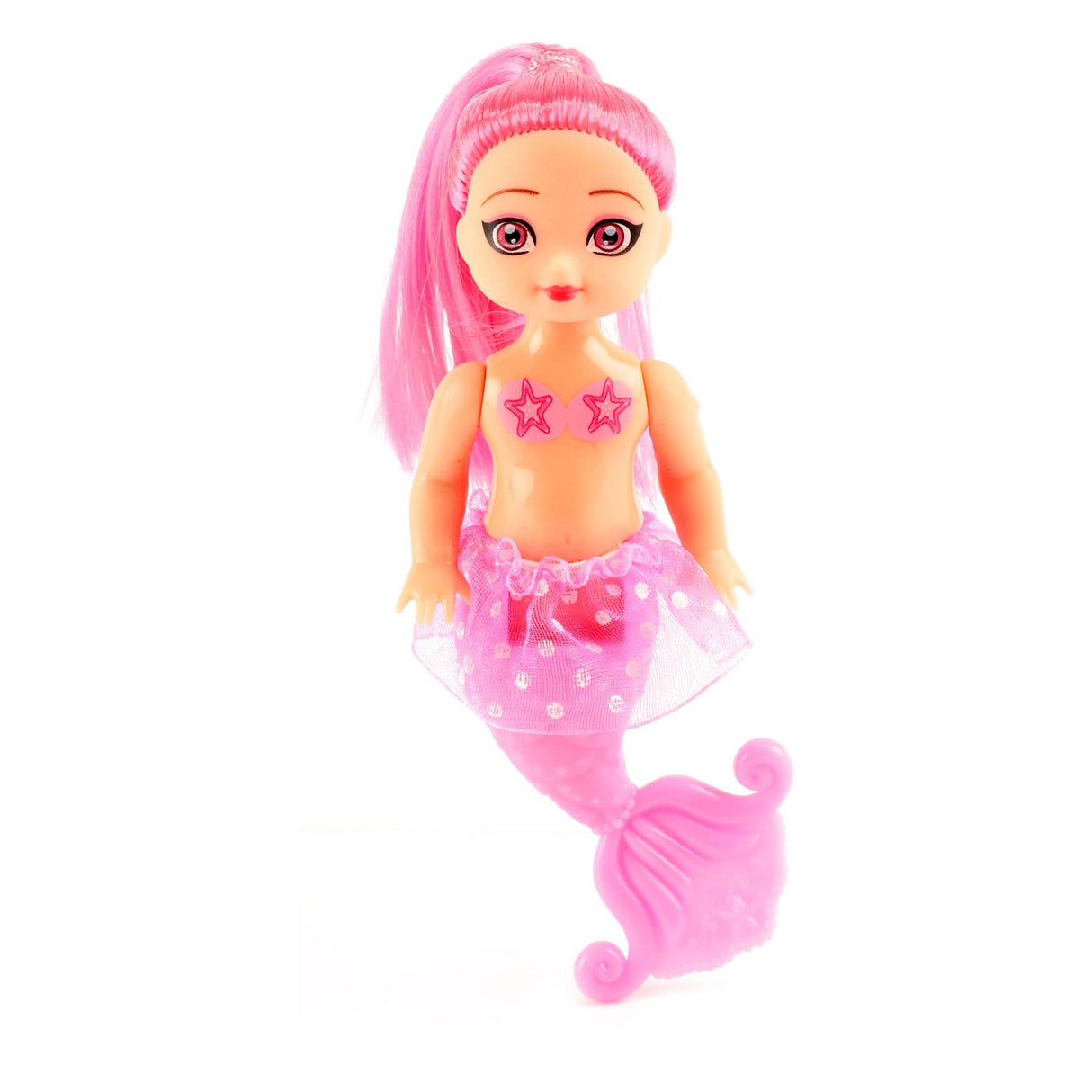 Toi-toys Meerjungfrauen-Meerjungfrauenpuppe mit Zubehör, 12 cm
