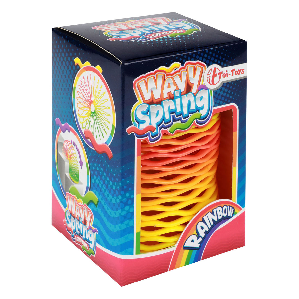 Toi-toys welliger gehender Frühlingsregenbogen
