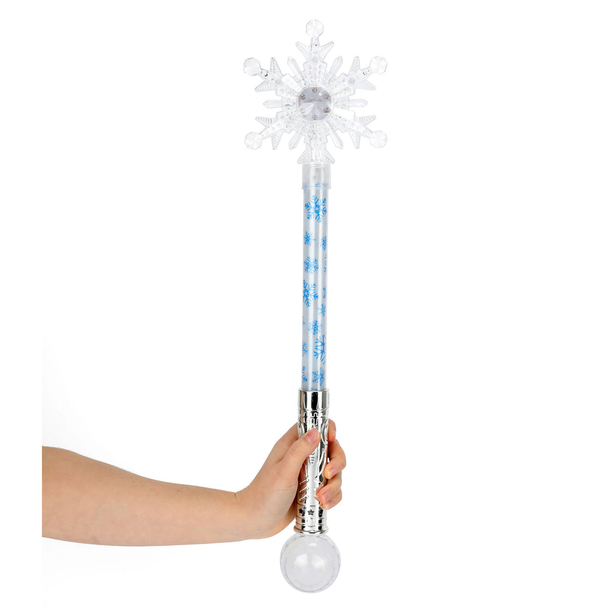 Toi-Toys Ice Princess Magic Zauberstab Schneeflocken mit Licht