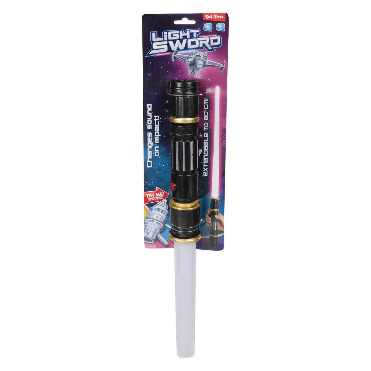 Toi-Toys leichte Schwert erzwingen Licht und Schall