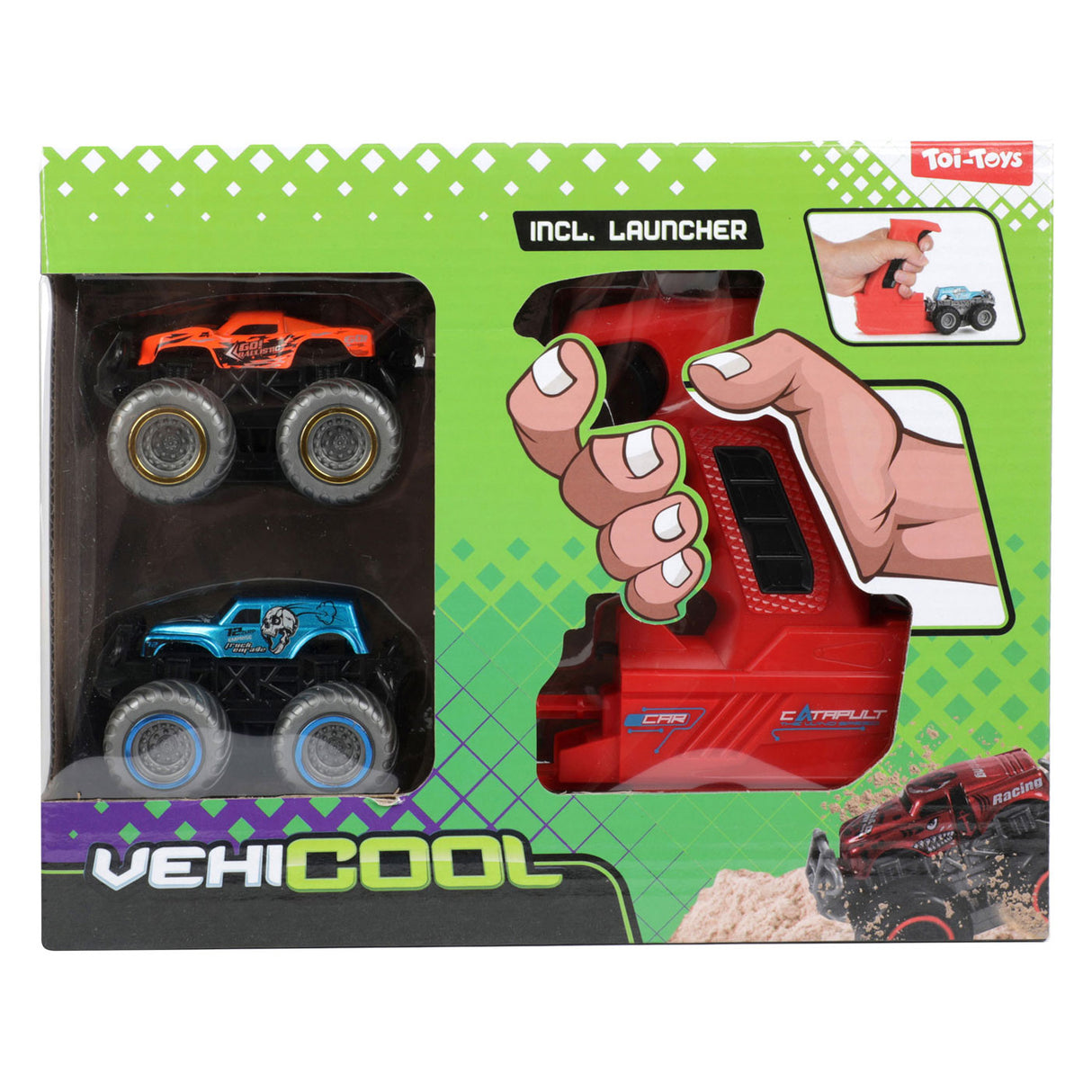 Toi-toys vehicool Monstertrucks mit Shooter