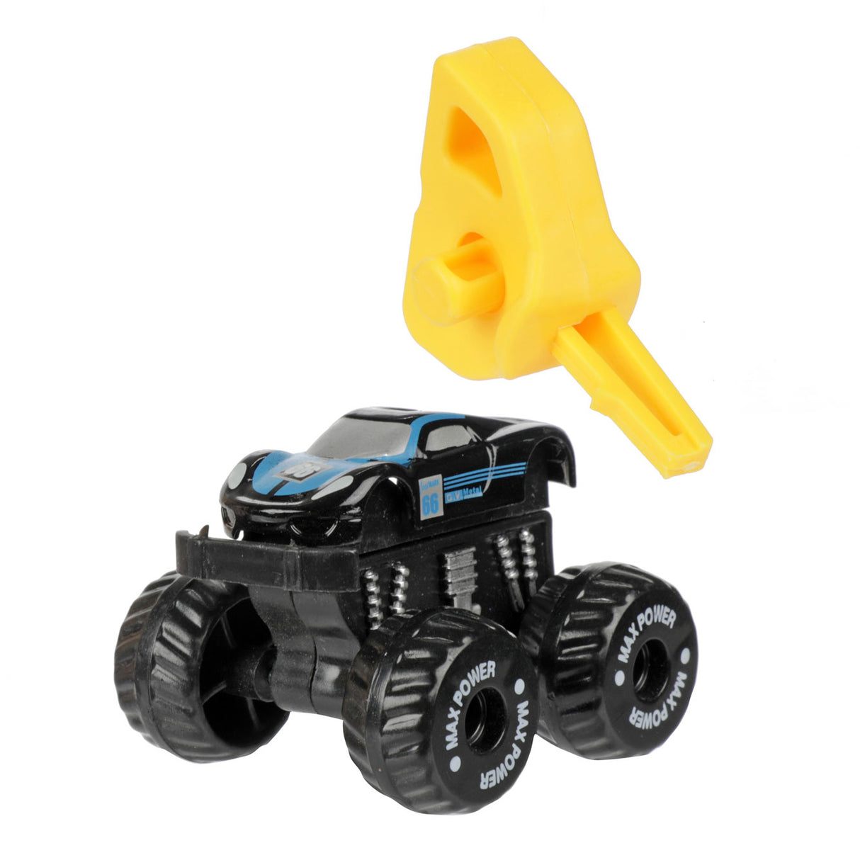 Turbo-Racer-Monstertruck mit Shooter im Ei