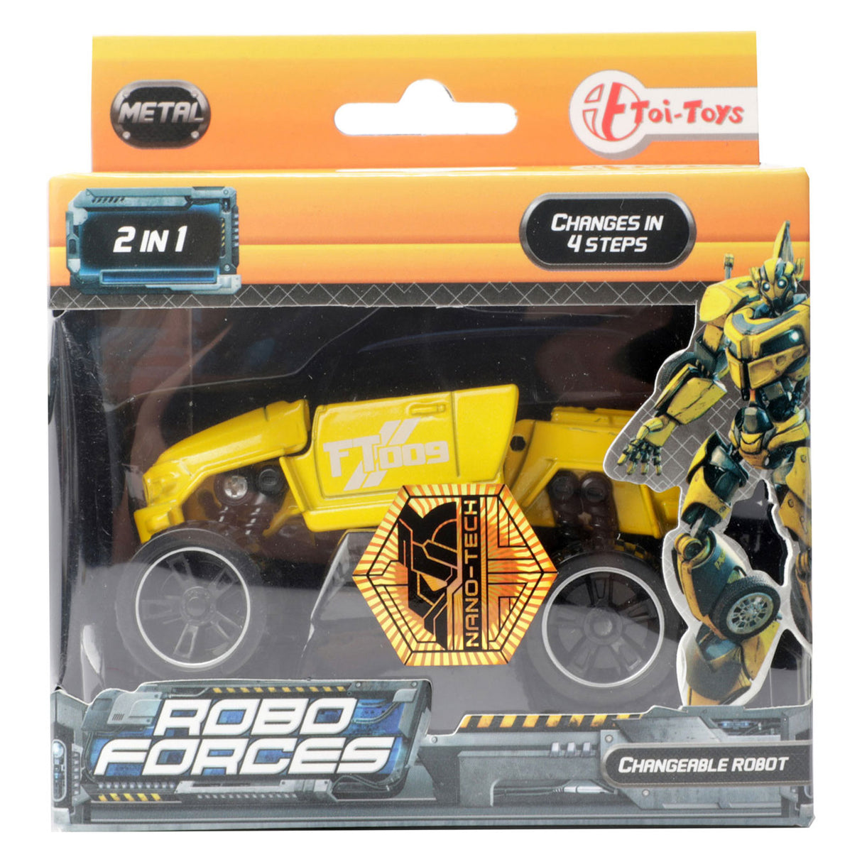 Toi-toys Toi Toys Veranderrobot Pick-up-Truck