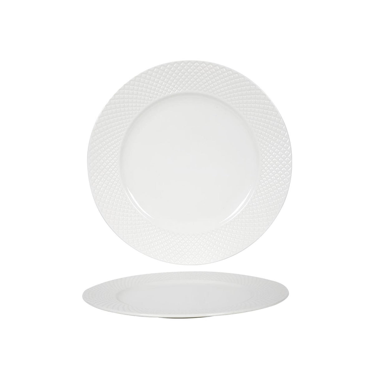 Speiseteller Diamant ø27cm, Schachtel mit 6 Stück