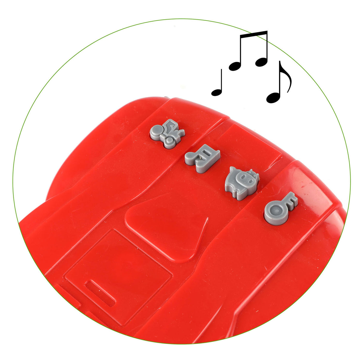 Toi-Toys Traktor groß mit Licht und Klangrot