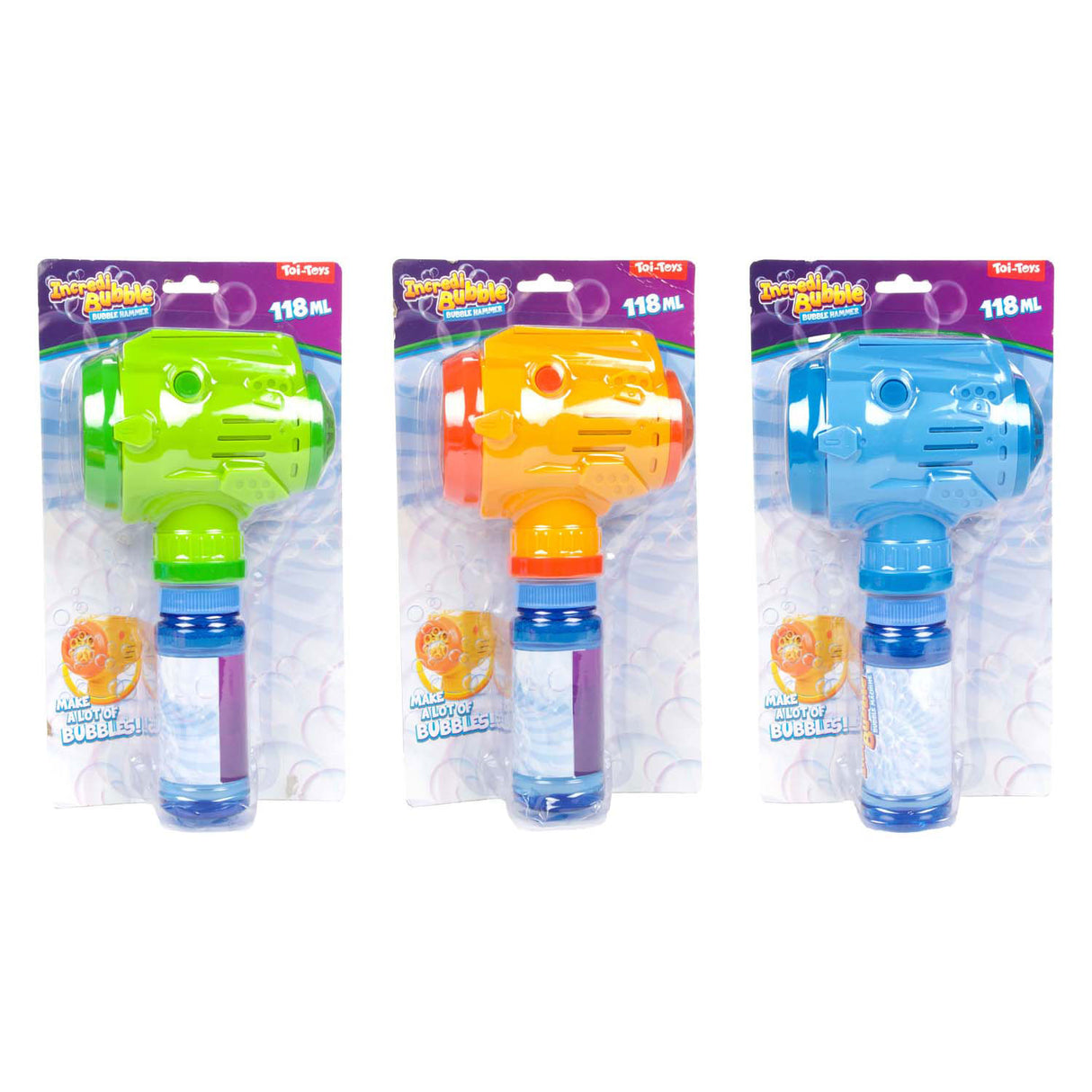 Toi-toys Incredibubble Seifenblasenpistolenhammer