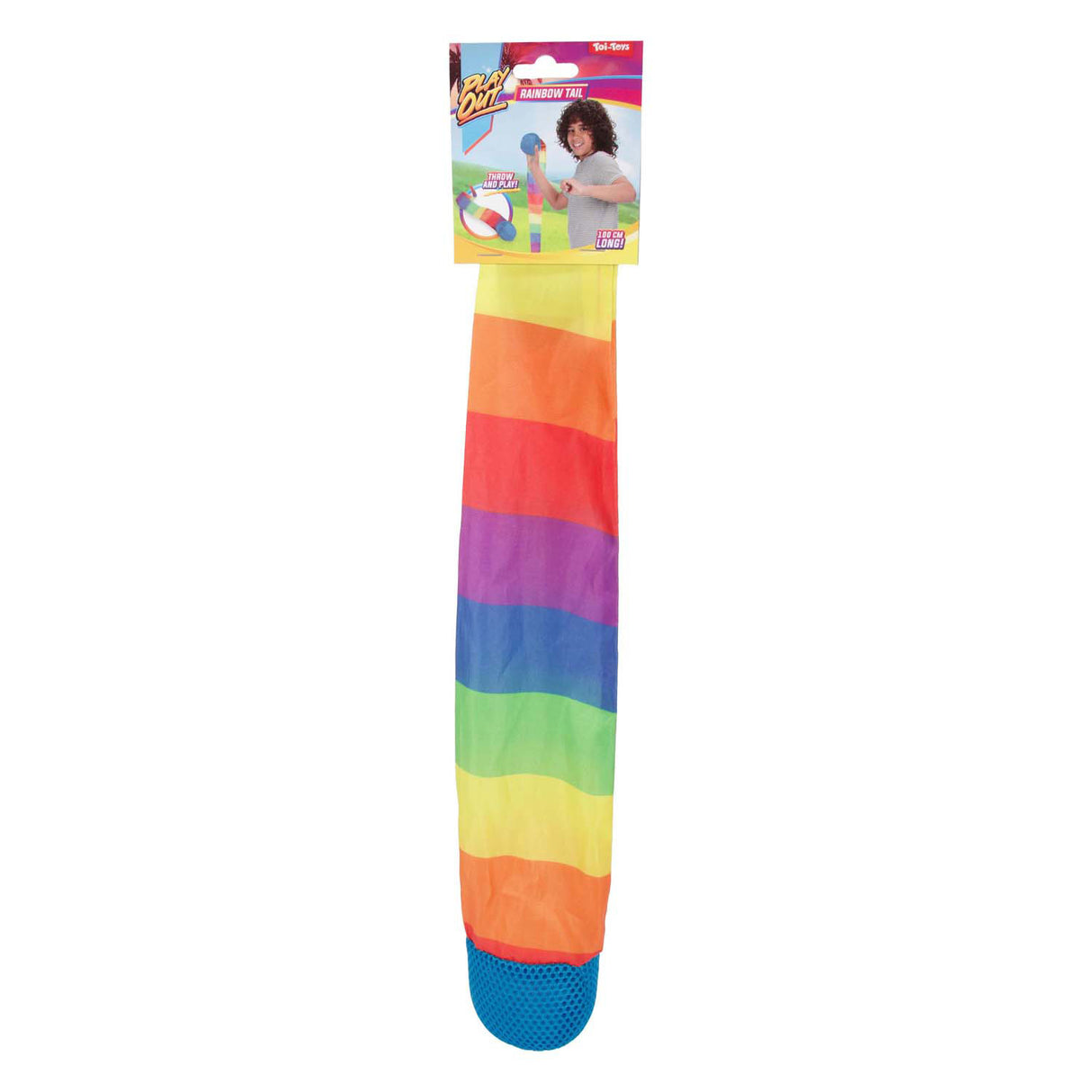 Toi-toys Spielkometenball Regenbogen 100cm 3-fach sortiert