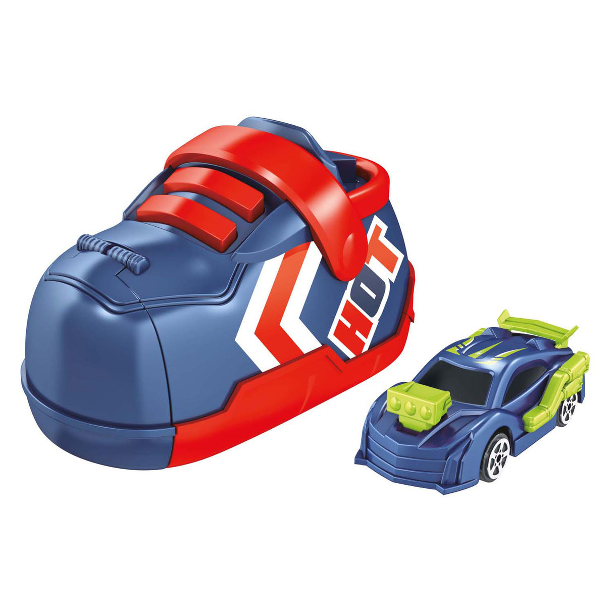 Toi-toys Turbo-Racer-Rallyeauto mit Schuh-Shooter