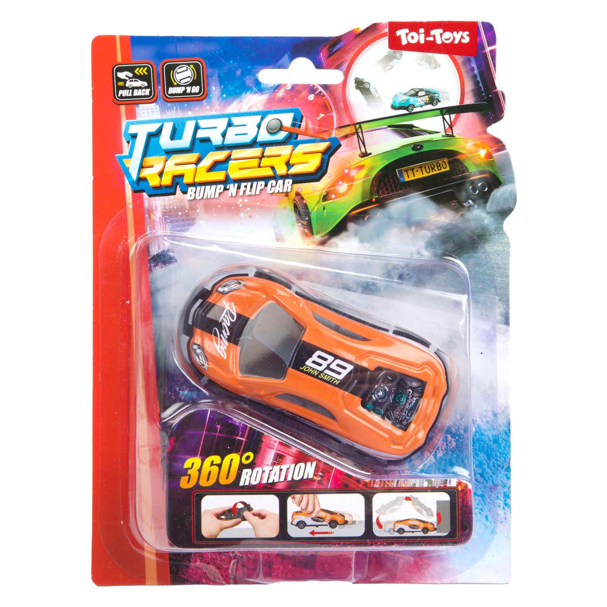 Toi-toys Turbo Racer Stunt Car Bump & Flip