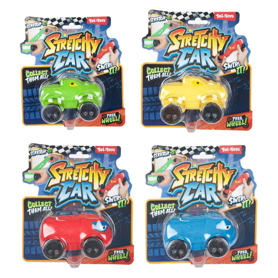 Toi-toys macht Spaß beim Kneten von Auto-Morph-Monstern