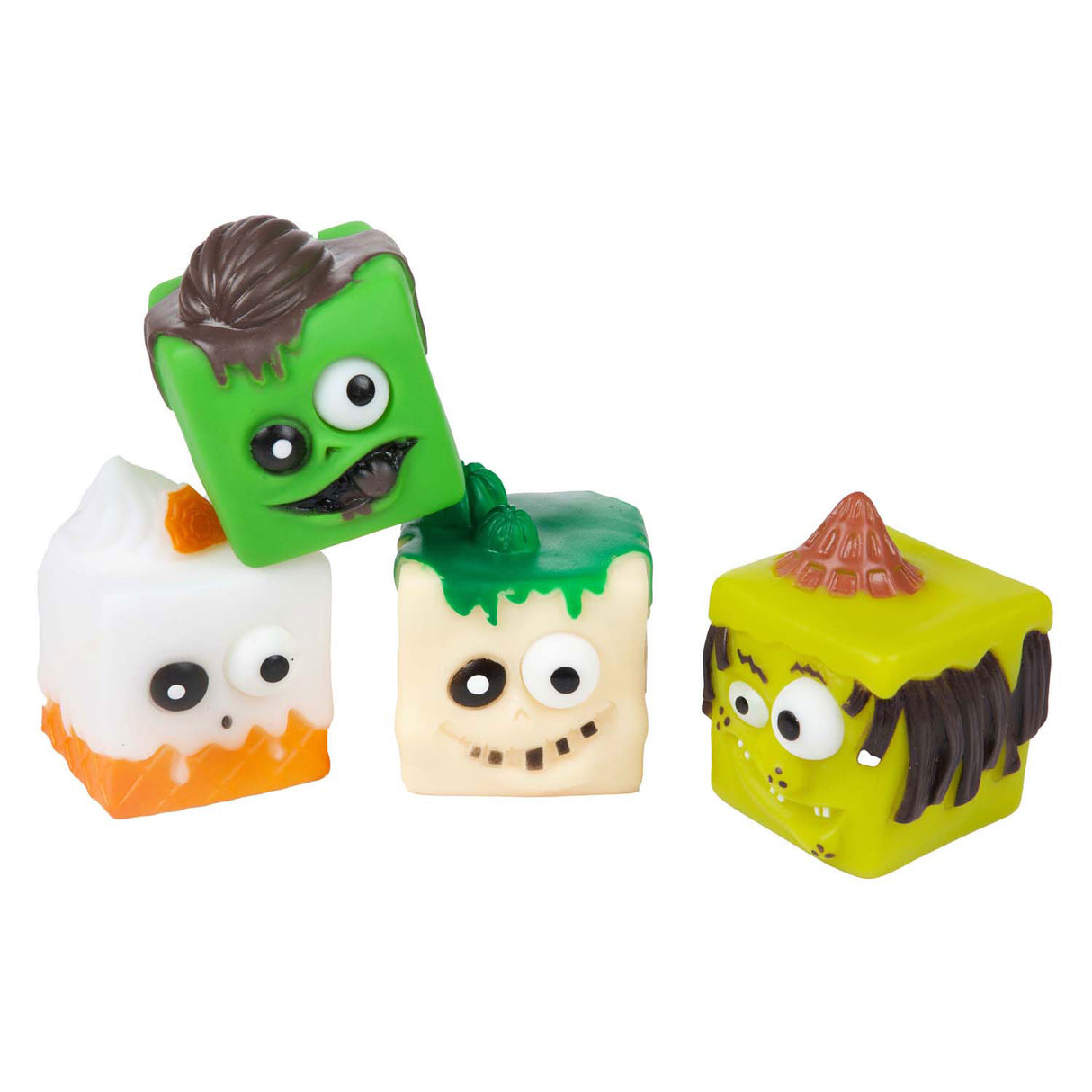 Toi-toys Fun Squeeze Cube Monster Schmollmund, 5cm