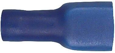 Hella Bananenstecker fl.St.hüls.1,5-2,5 100Stk.inh.100Stk blau isol.