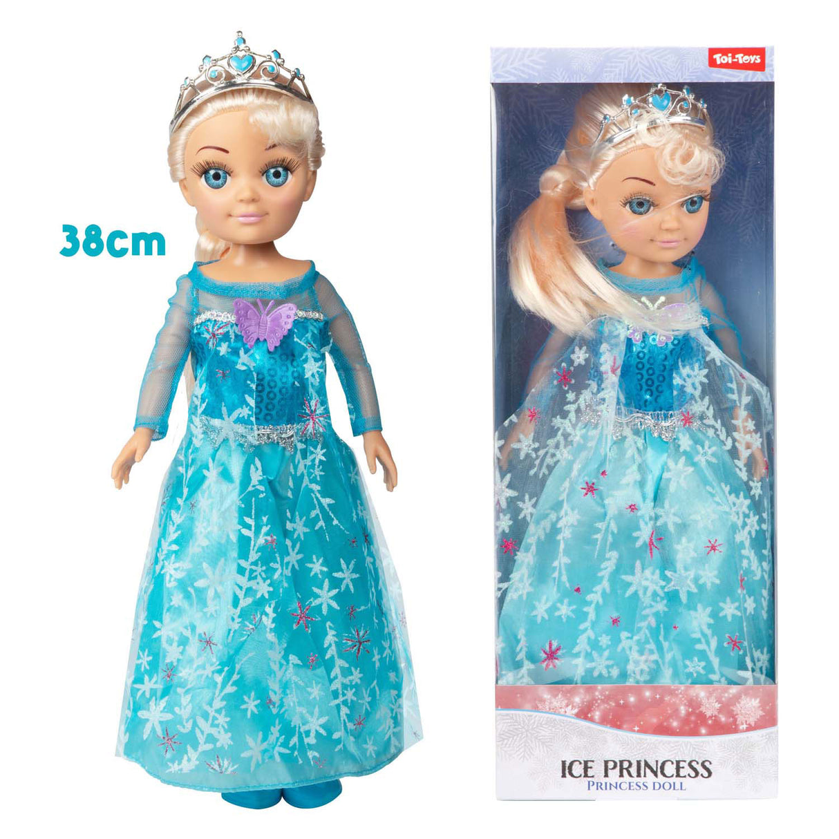 Toi-toys Eisprinzessin Pop Eisprinzessin, 38cm
