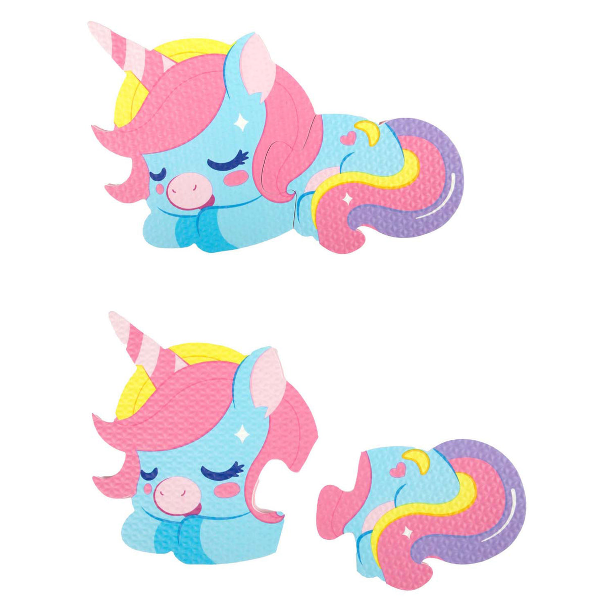 Toi-toys Little Stars Schaumstoff-Bodenpuzzle Einhorn, 36-tlg.