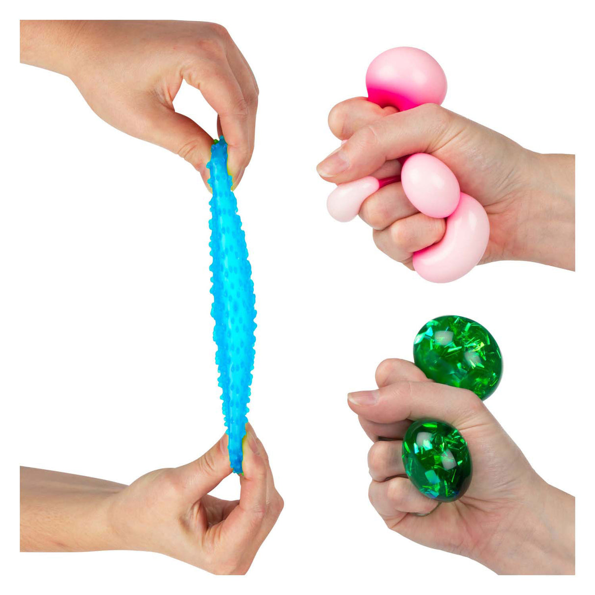 Toi-toys Quetschbälle 5 cm, Schachtel mit 10 Stück