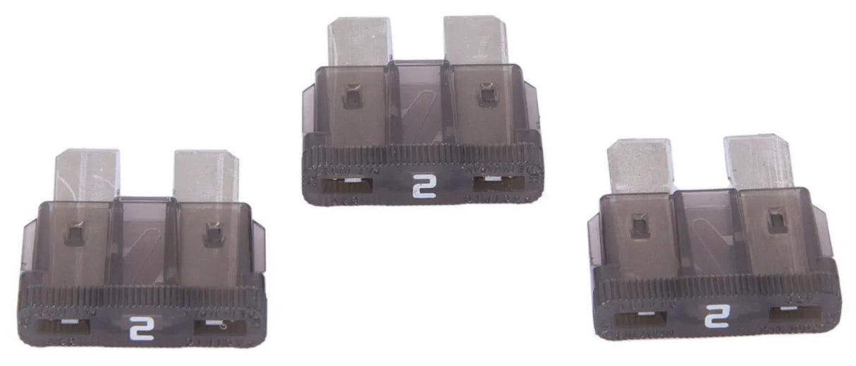 Dresselhaus Sicherung Flachstecker Flachsicherung 2a weiß