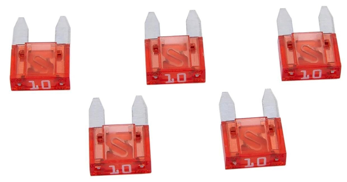 Demnächst erhältlich: Dresselhaus Minisicherung Flachstecker Flachsicherung Mini 10a rot 5 Stk.